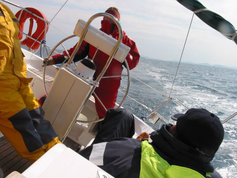 z.B. Skippercoaching Skippertraining mit der Yachtsportschule Binnen & Buten Bonn